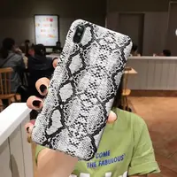 

Snake Skin PU Leather Cover for iPhone 6 6s Plus 7 7Plus 8 8Plus X XR XS Max Phone Case Crocodile Texture Hard Coque Fundas