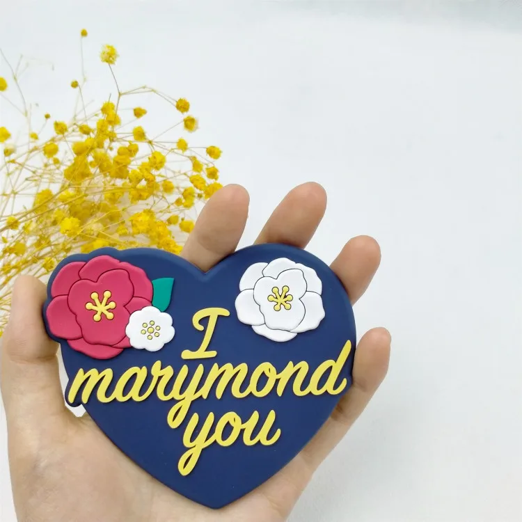 

Cartoon silicone makeup mirror