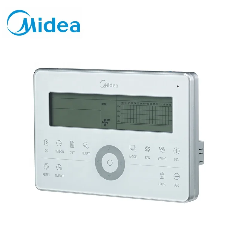 

Midea air conditioner VRF indoor and outdoor units wired controller