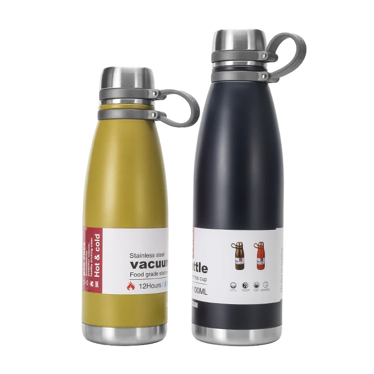 

Custom logo Vacuum insulated Stainless Steel Sports Drink Double Wall Water Bottle