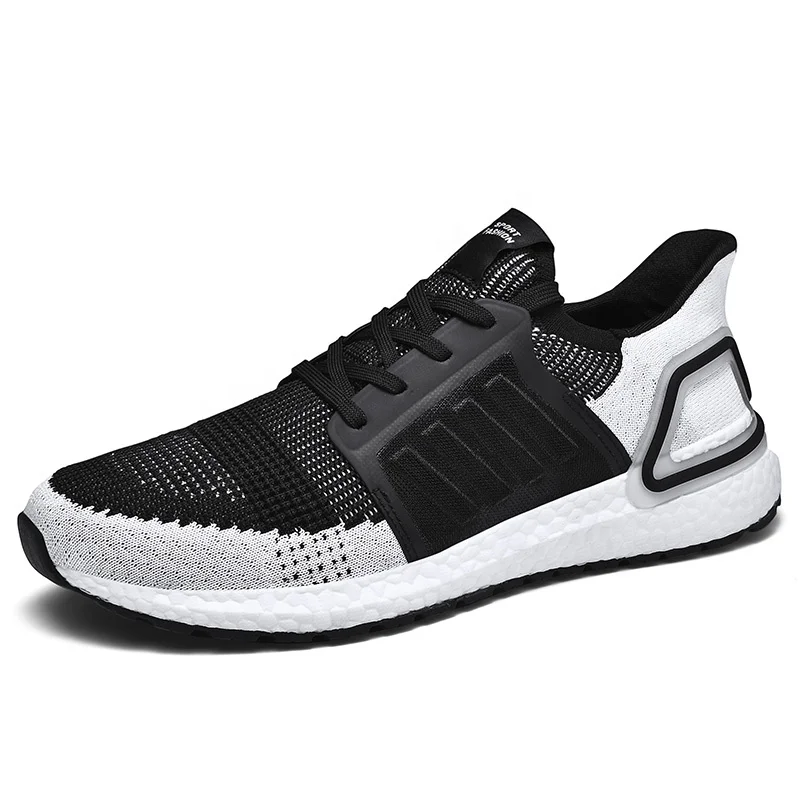 

2021 New Shock-Absorbing Breathable Trend Couple Sneakers Weaving Low-Cut Men'S Sports Shoes