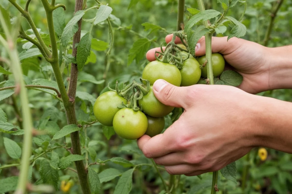 how to cut back tomato plants