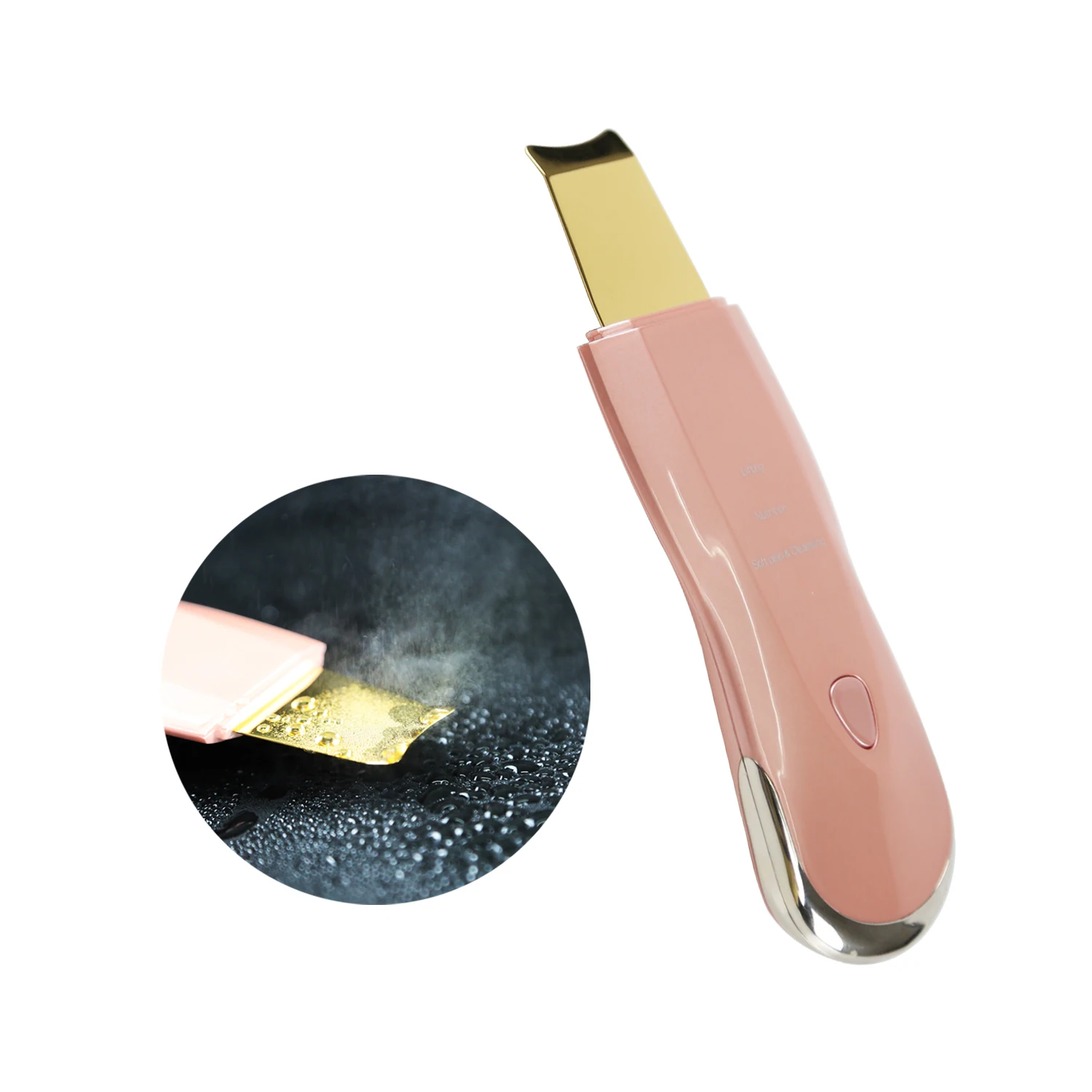 

Factory Direct Price Microcurrent Sonic Ultrasonic Facial Tools Skin Scrubber Remove Dead Skin Ultrasonic Facial Skin Scrubber, Rose gold/black/pink/white or customization