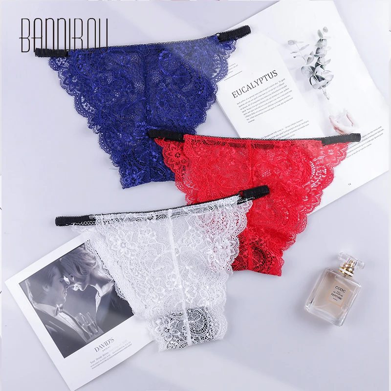 

Briefs For Woman Sexy Lace Female Strap Underwear Cheap M-XL 14 Colors