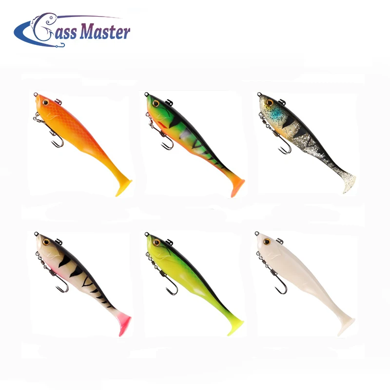 

Bassmaster Soft Body Swimbait Paddle Tail Soft Plastic Bass Lure Shad Lure Texas Rig Drop Shot Lure