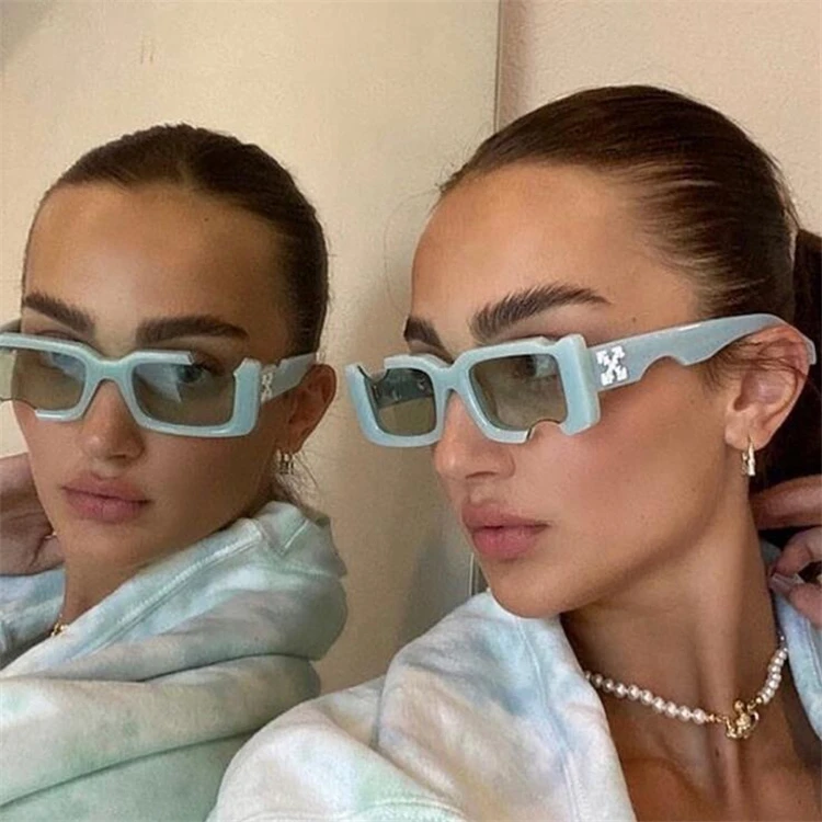 

2021 Newest Luxury Shades Designers Women Fashion Vintage Small Square Brands Sun Glasses For Man, Custom colors