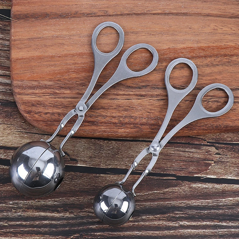 

Multifunctional Kitchen Tool Meatball Maker Meatball Spoon Stainless Steel Meatball Clip