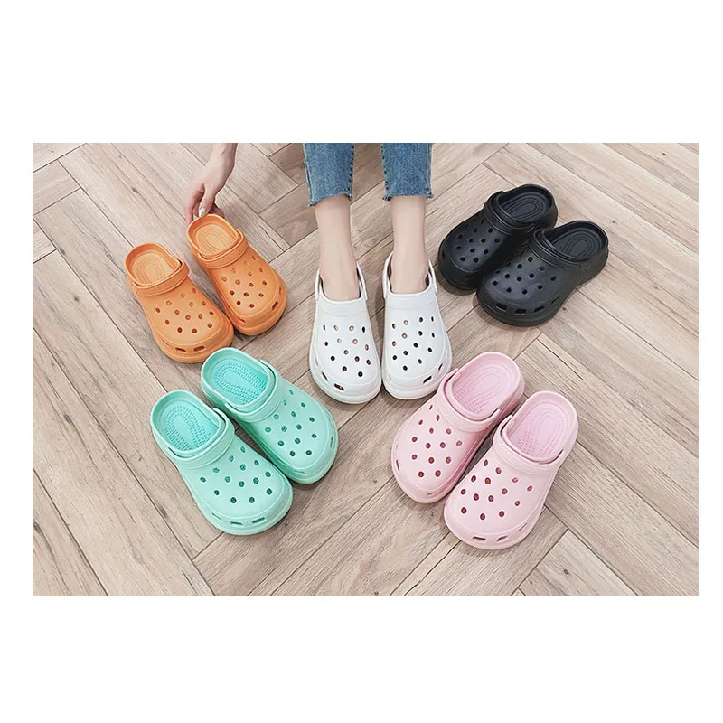 

Chunky Yellow Platform Crocks Croc Kids Gardener Platform Croc Shoes Black Yellow Orange Women Clogs For Women Platform Croc