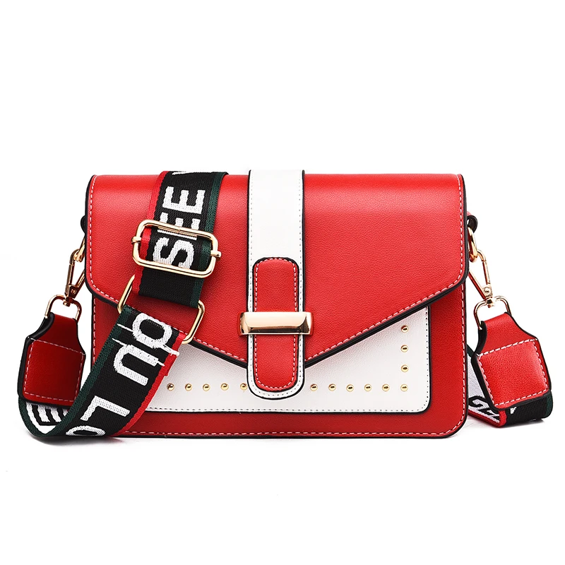 

DL091 21 Factory wholesale price fashion women bags handbags Wide shoulder strap bags for ladies crossbody shoulder bags, Red,black.....