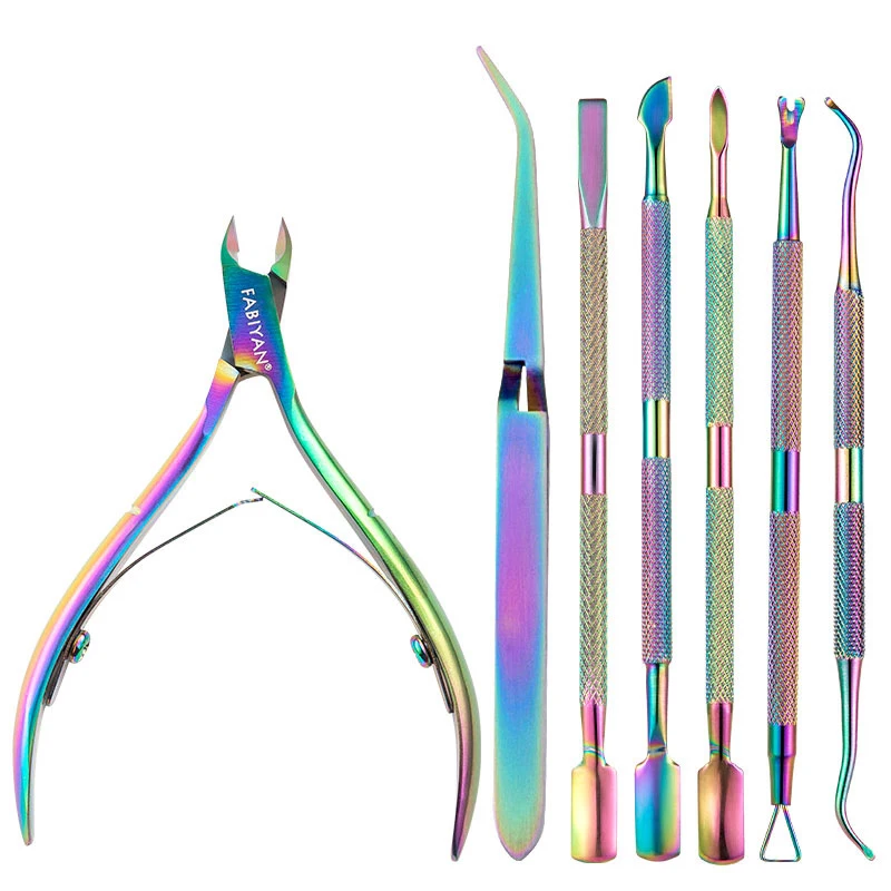 

Factory Price Durable Good Quality Stainless Steel Cuticle Pusher Nippers Clipper Nail Cuticle Nipper Set Dead Skin Pliers