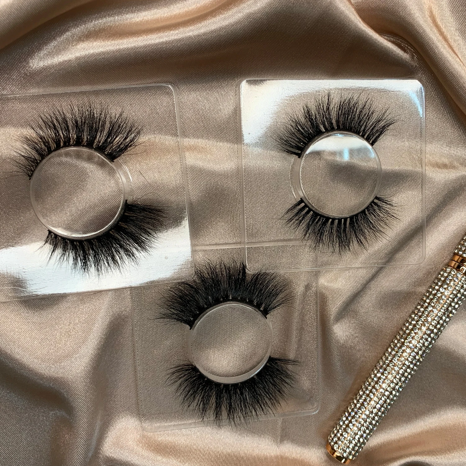 

Thick strip lashes fluffy lash lshes eyelashes mink other eyelashes