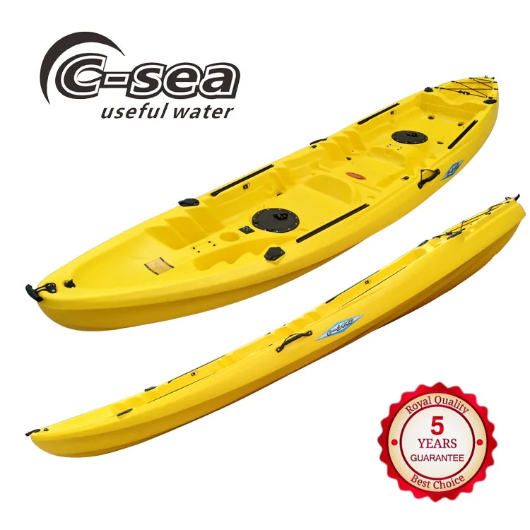 
CE certificate sit on top double kayak with hatch cover 