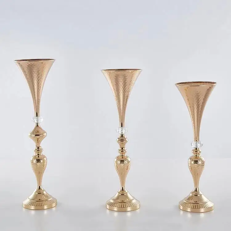 

Event party decoration high quality gold table centerpiece stands
