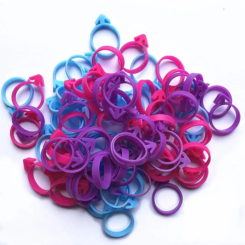 

Cake Decorating Tool Soft Silicone Cream Pastry Bag Fixing Ring, Random color