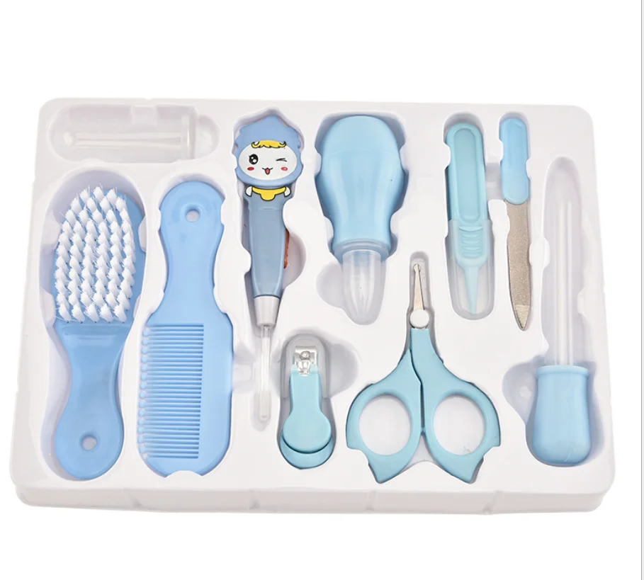 

10pcs Newborn Nursery Health care Set with baby Grooming tool kit baby care kit manufacturer Mommy's Helper