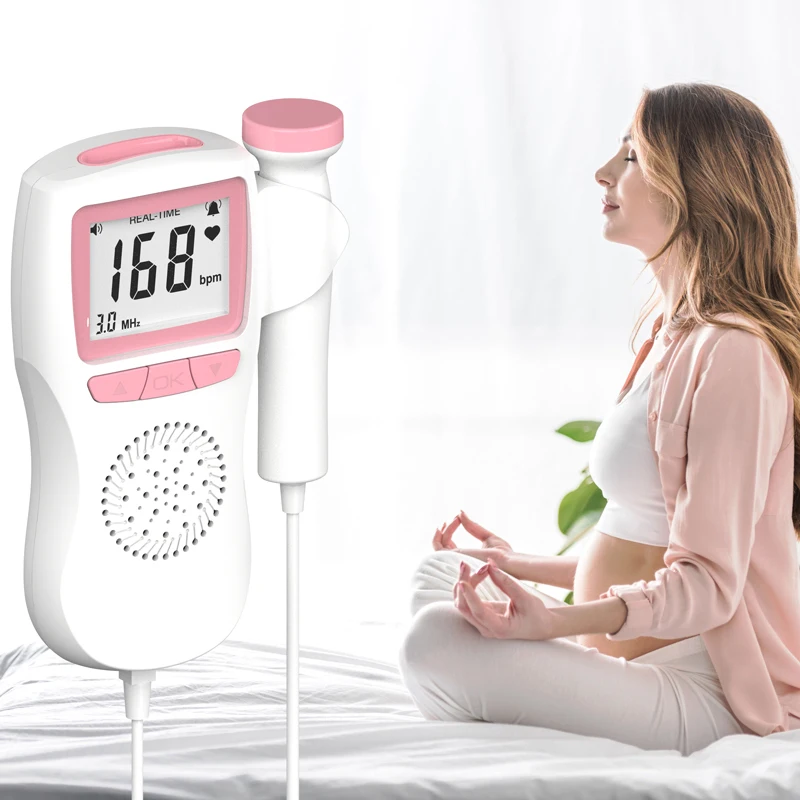 

Portable New Doppler Fetal Heart Apparatus Baby Heartbeat Monitor Fengcare Handheld Fetal Doppler