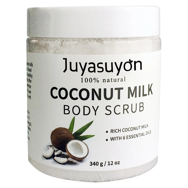 

High Quality Private Label Skin Care Exfoliating Moisturizing Coconut Milk Body Scrub Body Care Scrub