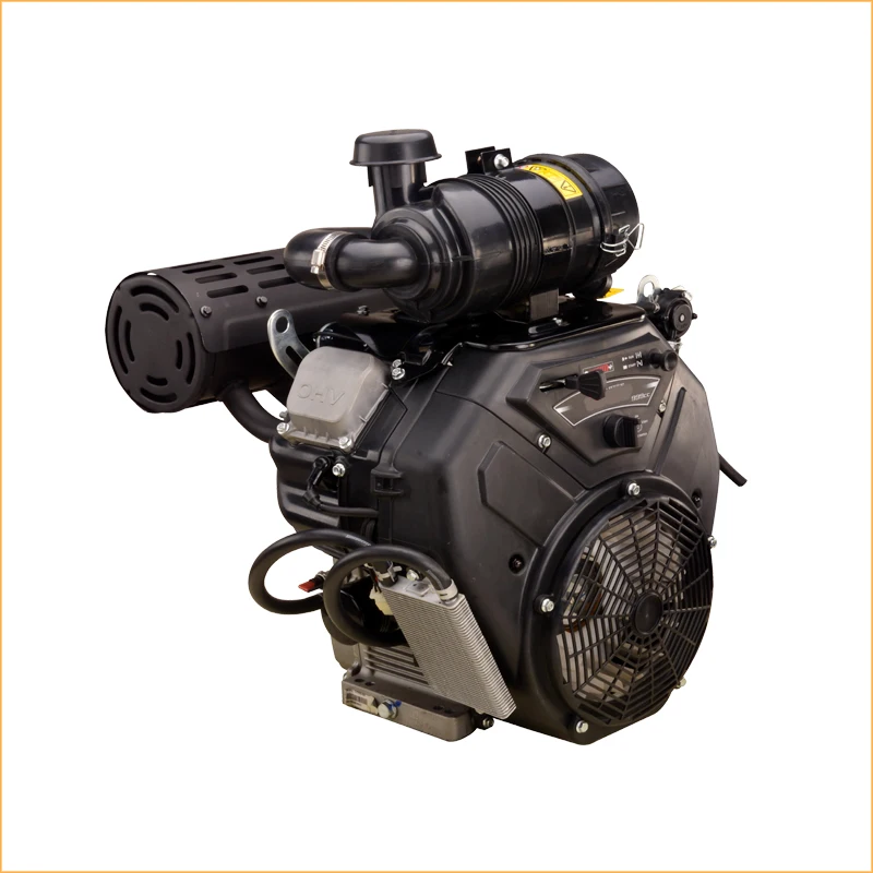 月25hp 卧式 v型双缸四冲程汽油发动机