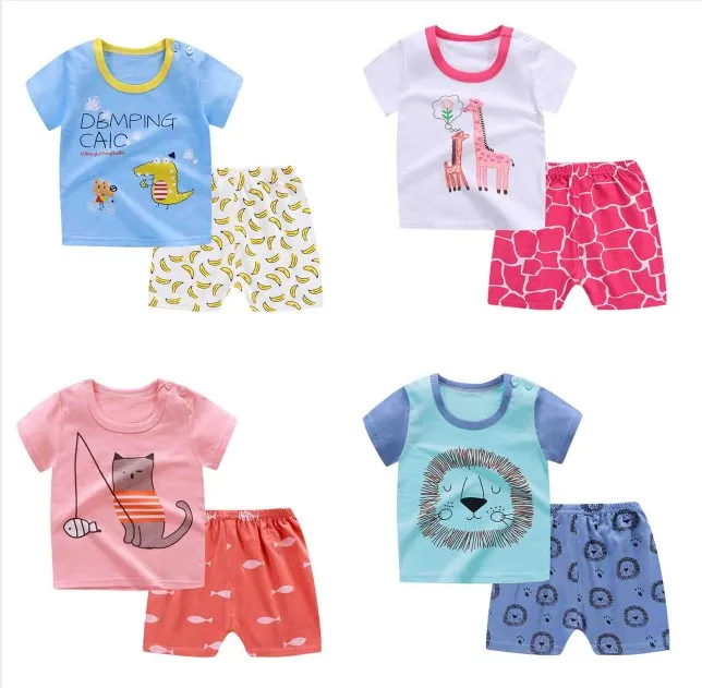 

2020 cheap china summer party boutique wholesale custom dress big boy baby girl clothes two piece sets kids clothing with casual, Pic shows