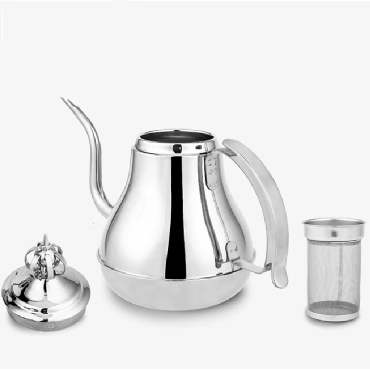 stainless steel tea kettle with filter