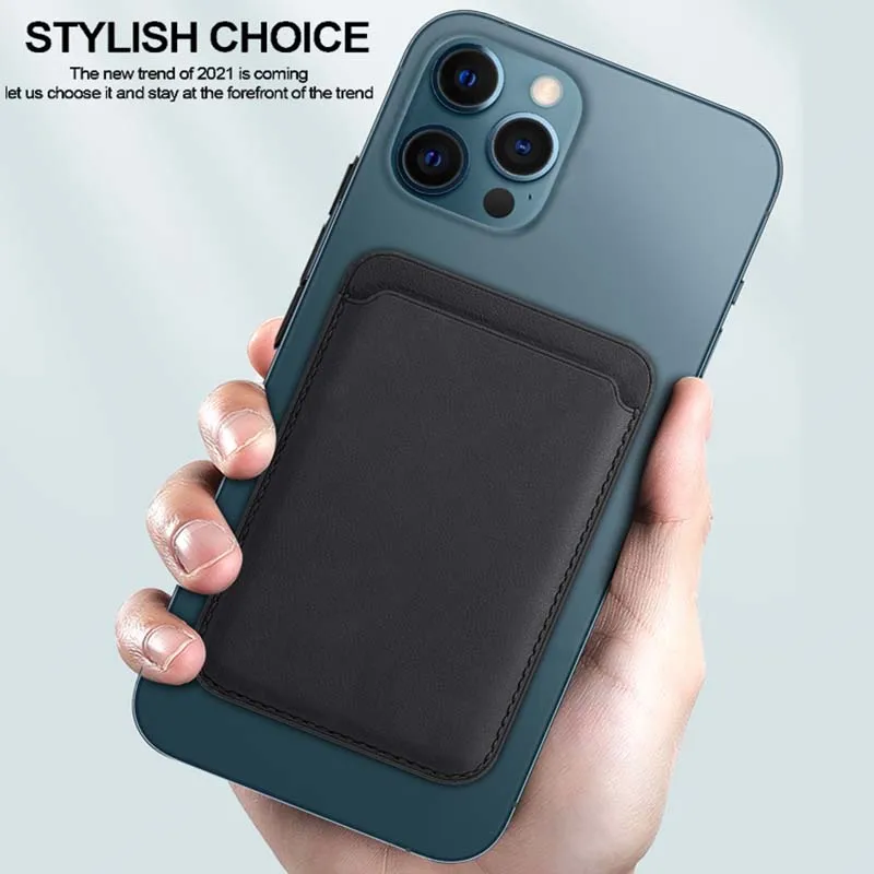 

Luxury Leather Magnetic Wallet Case Wallet Slot Card Holder Card Bag For iPhone 12 12 Mini 12 Pro Max