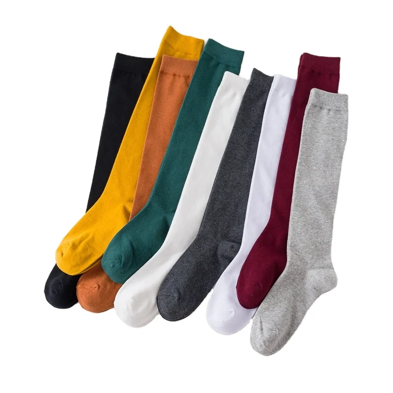 

Wholesale Fuzzy Socks Knee High Stockings Long Women Socks, Picture shows