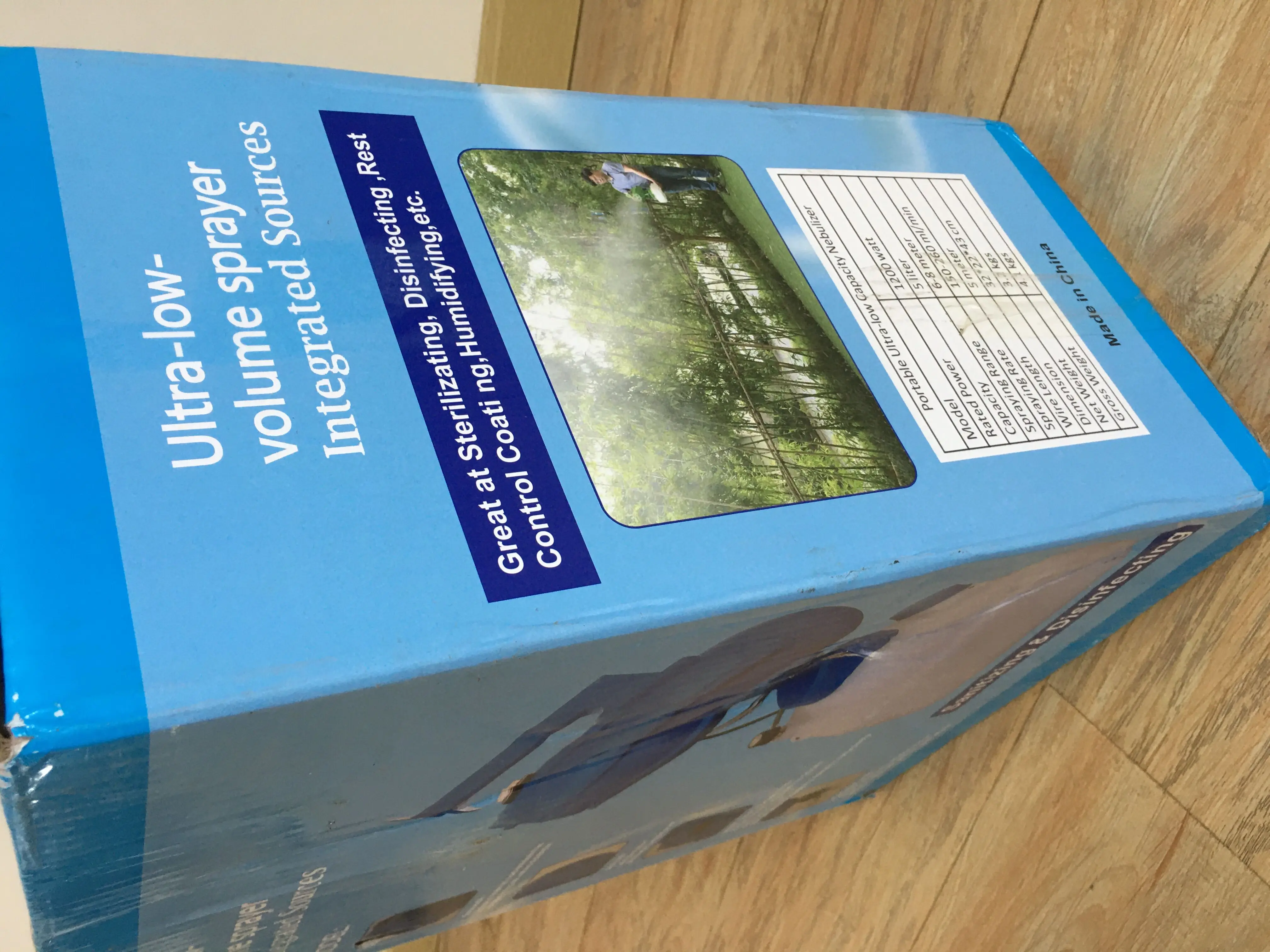 electric ulv fogger portable ultra-low volume atomizer sprayer