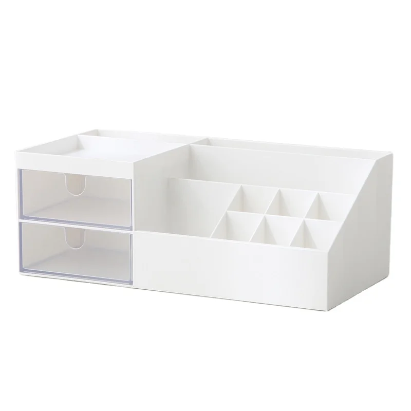 

Drawer type cosmetic storage box, lipstick cosmetic brush shelf box