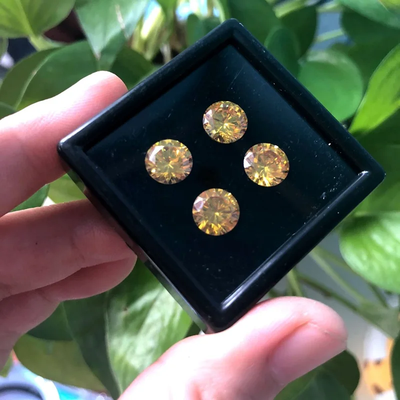 Wholesale Acrylic Gem Boxes Certified Cheap Natural Loose Diamond