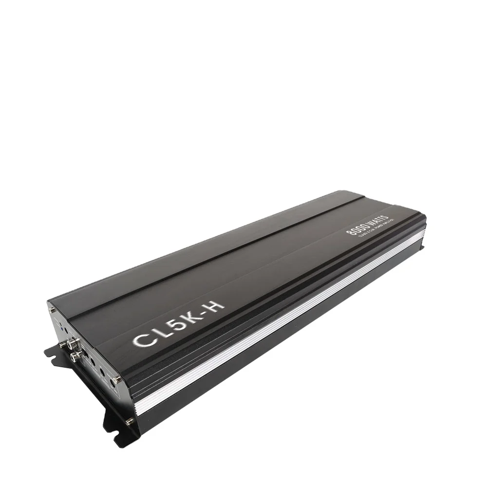 

Suoer CL-5K car audio amplifier frequency 10HZ-220HZ class d 8000w car amplifier, Black