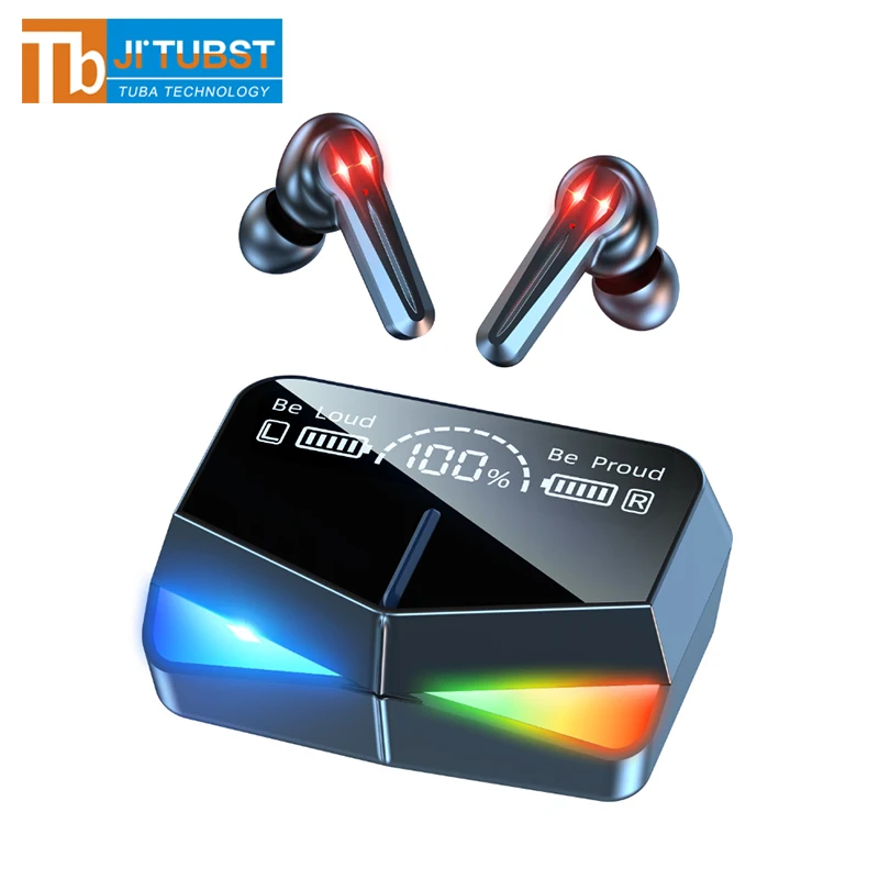 

M28 Gaming Earbuds Low Latency Tws Earphones With Mic Bass Audio Sound Wireless Headsets For Mobile Phone Gamer