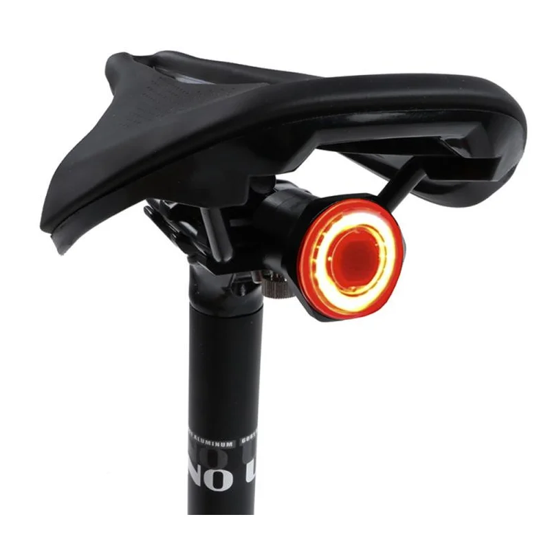 
MEROCA Bike Rear Light Auto Start/Stop Brake Sensing IPx6 Waterproof LED Charging bicycle Tail Light 