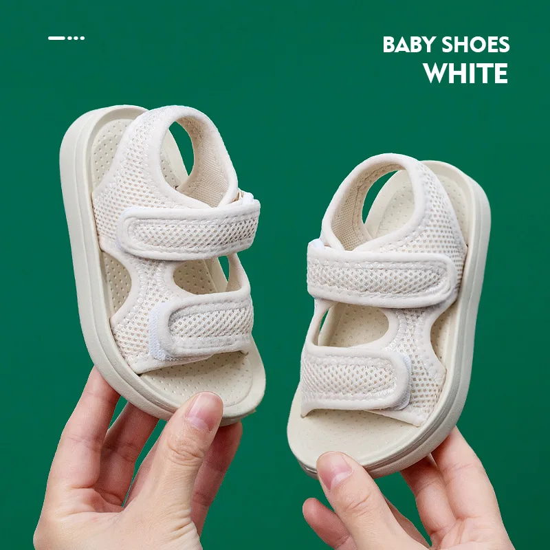 

2021 kid girl soft anti-slip children's sandals, 4 colors for choose