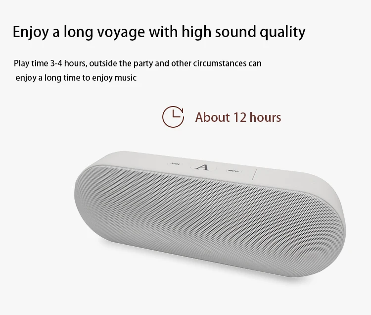 Private Mould OEM Customized Audio Speaker Loudspeaker Outdoor Portable Waterproof Wireless BT Speaker - ANKUX.COM
