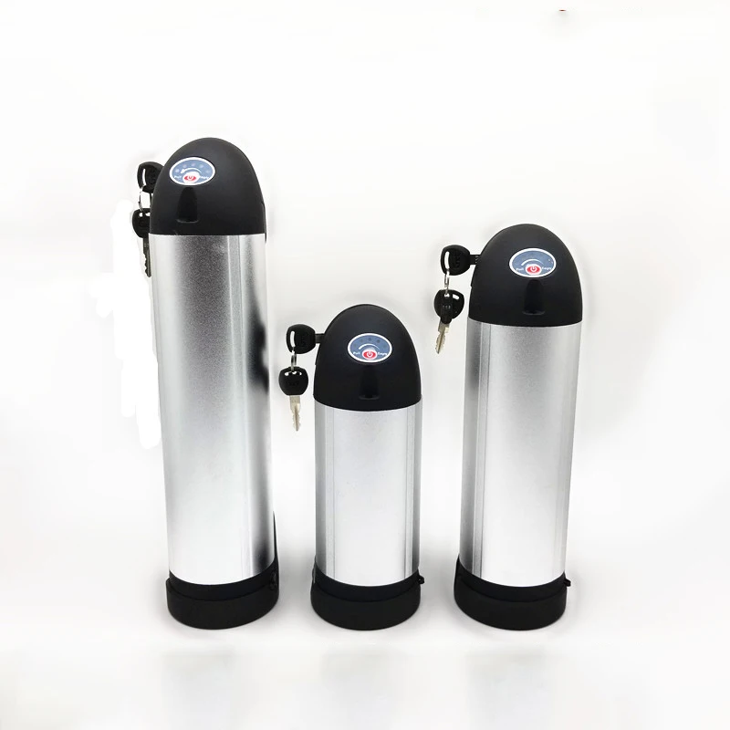 

High quality 24v water bottle ebike battery 10ah water bottle type lithium ion ebike battery