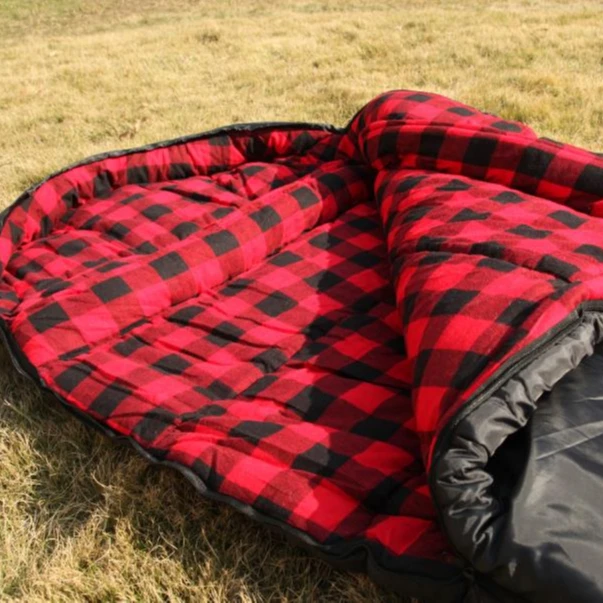 
Adult Flannel Lined Camping Sleeping Bag Manufacturer 