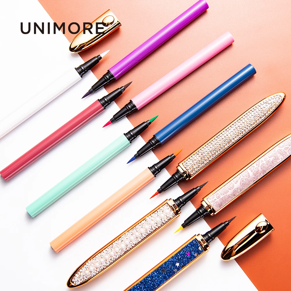 

Unimore Korea case for glue eyeliner pen in clear bags private label and liner vegan eyeliner glue pen magic with eyelashes bag