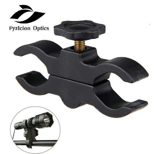 

Tactical Flashlight 25.4mm-35.4mm Diameter Multi Gun Rifle Scope Mount Clamp/clip For Telescope Sight Laser Bike