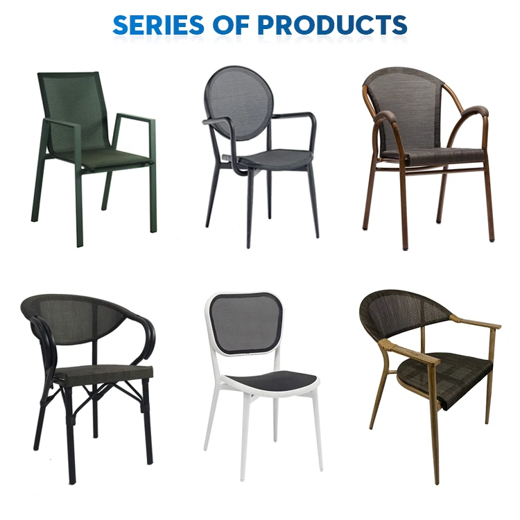 Outdoor Stackable Sports Club Golf Course Bistro Restaurant Patio Garden Aluminum Chair.jpg