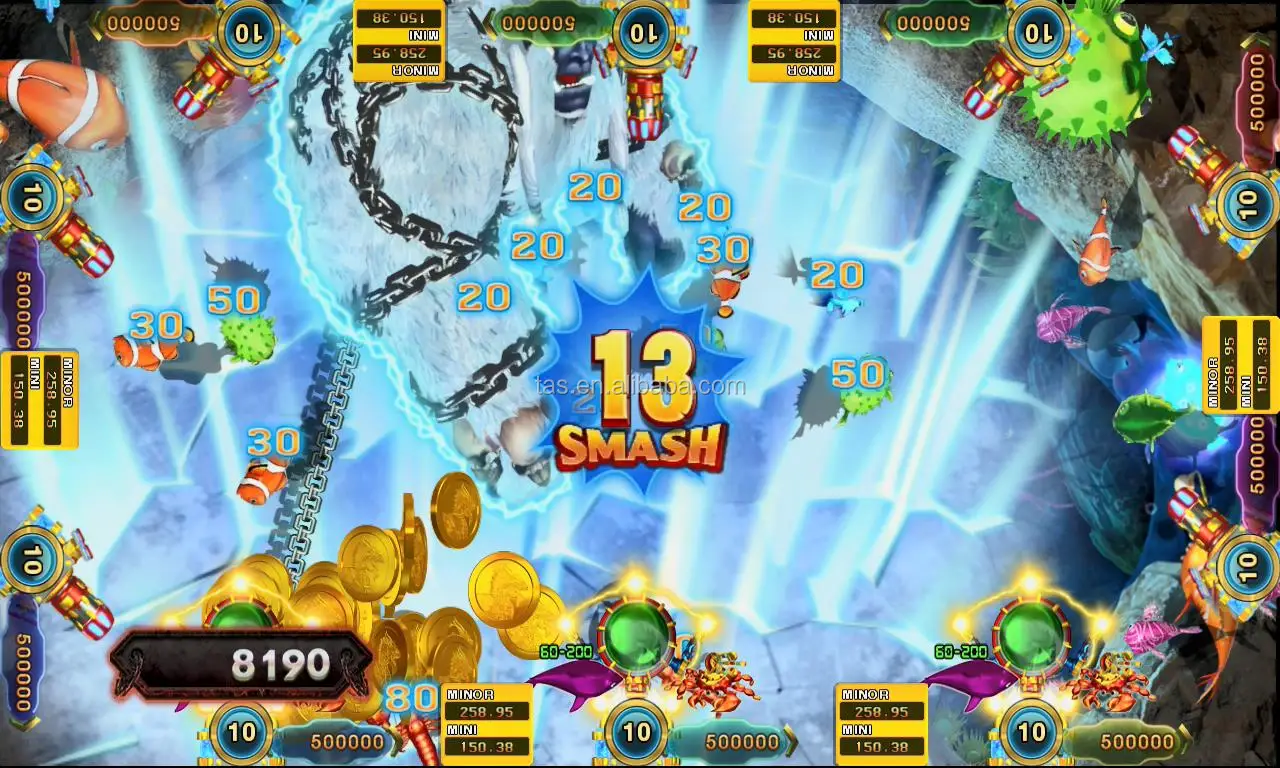 Popular Win Money Ocean King 4 Plus Raging Ape Fish Game Table Gambling