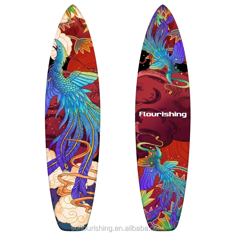 

7 new design Surfing Longboard Surfboard Fairyland Inflatable sup Stand up paddle board sup board, Customized color