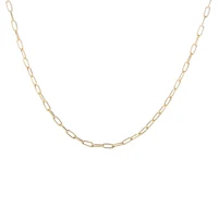 

Factory price S925 sterling silver fashion jewelry white gold/18K gold plated thin chain necklace