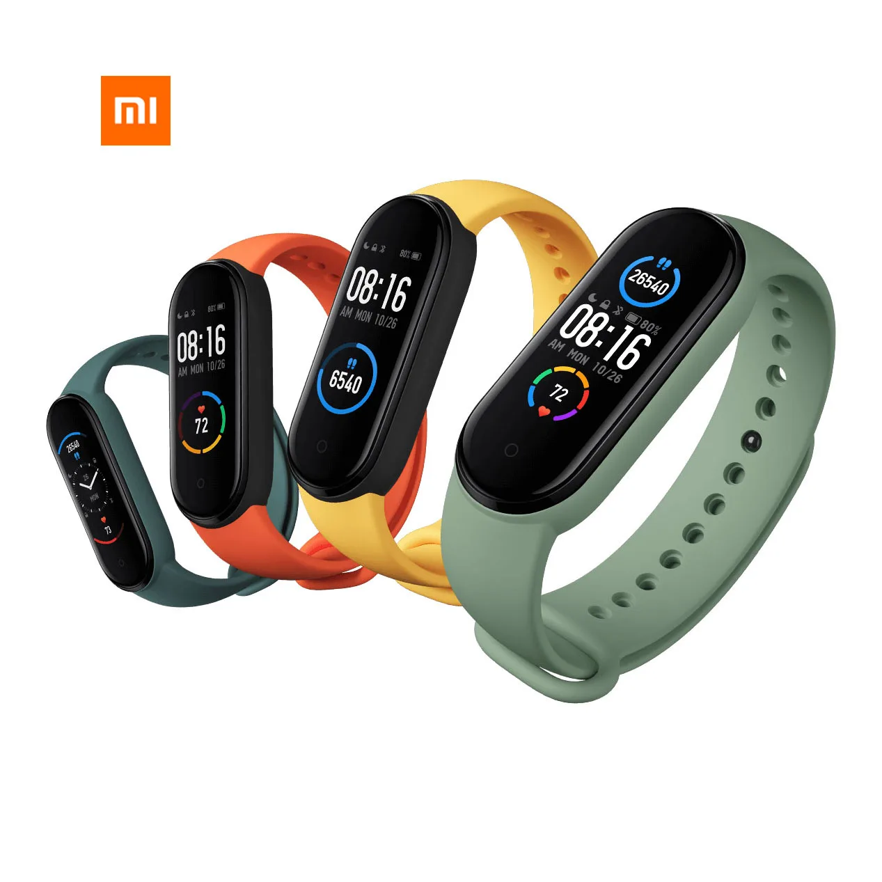 

Xiaomi Miband 5 Xiaomi Smart Wristband Fitness Bracelet BT 5.0 Touch Screen Xiaomi Mi Band 5