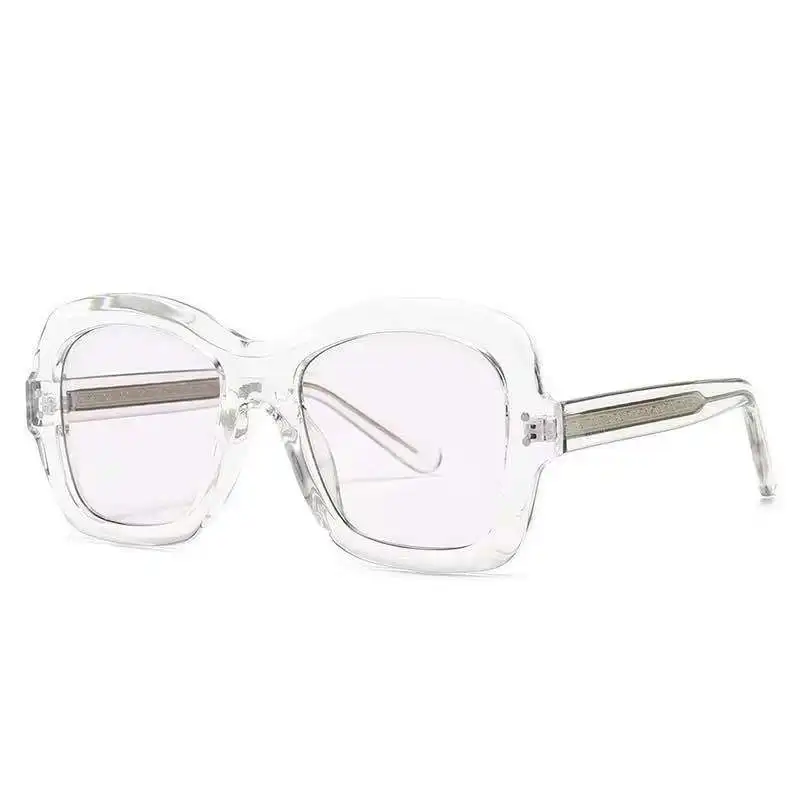 

Modern Big Brand vintage women sunglasses Ins Style Irregular round shape men sunglasses 2021