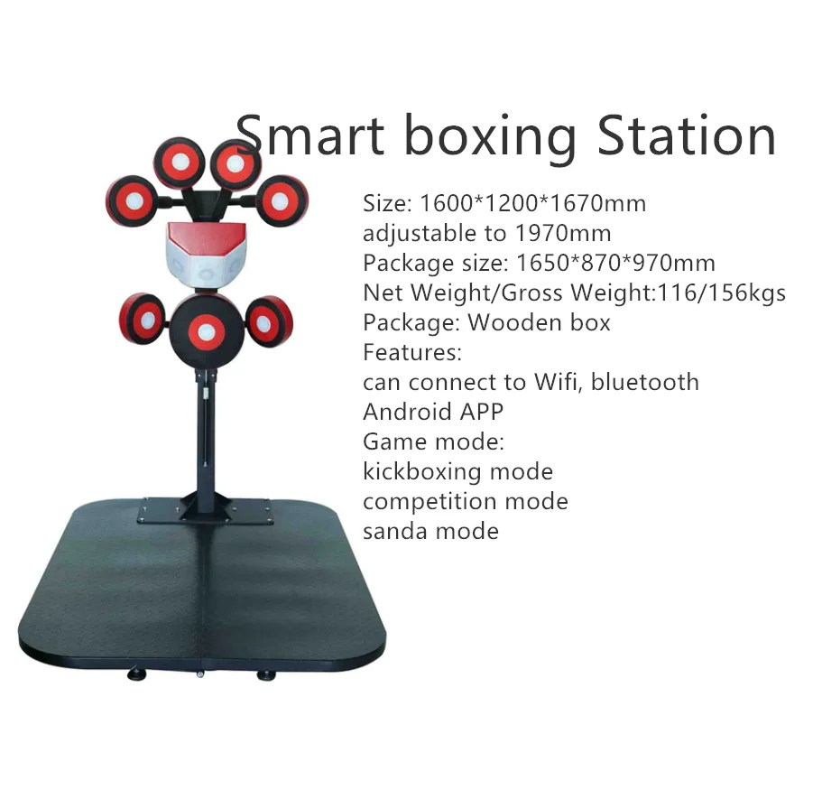 Professional Bluetooth Smart Boxing Master Training Stand Boxing