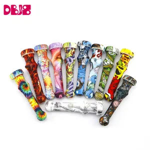 Image of Titanium Nail Smoking Pipe Quartz Crystal Pipe Weed Accessories Tobacco Hemp Vapor Dabs Rig Pipe