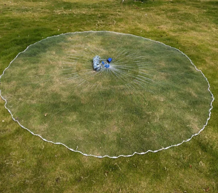 drasry 盐水钓鱼网钓鱼陷阱鱼扔网.