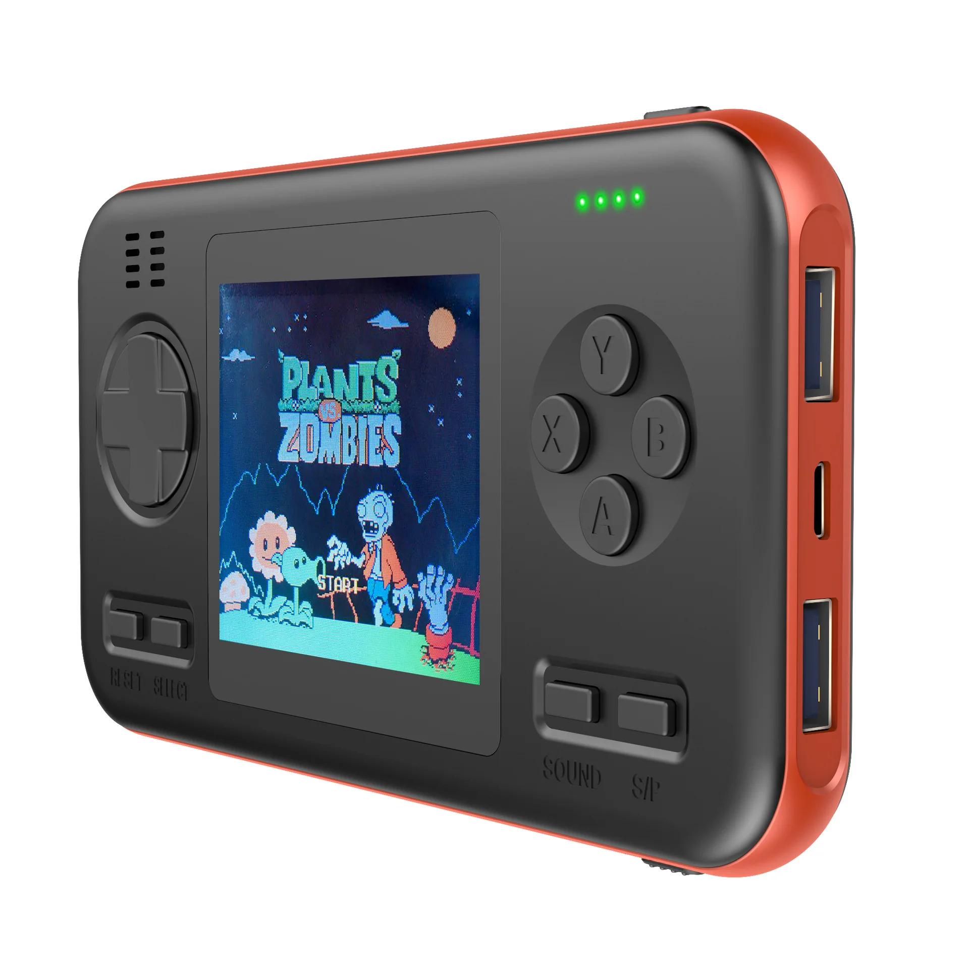 Portable Retro Handheld Game Console Builtin 416 Game With 8000mah Battery Power Bank For Kids