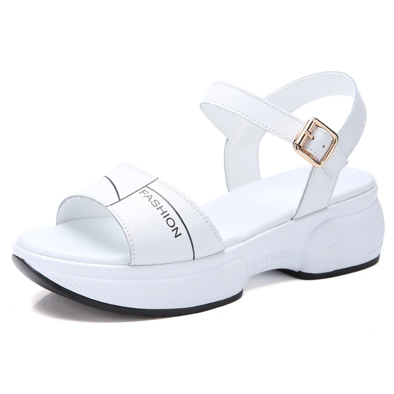 

Nuevo diseno de moda de china al por mayor plataforma correa de tobillo verano sandalias frescas zapatos de mujer para damas