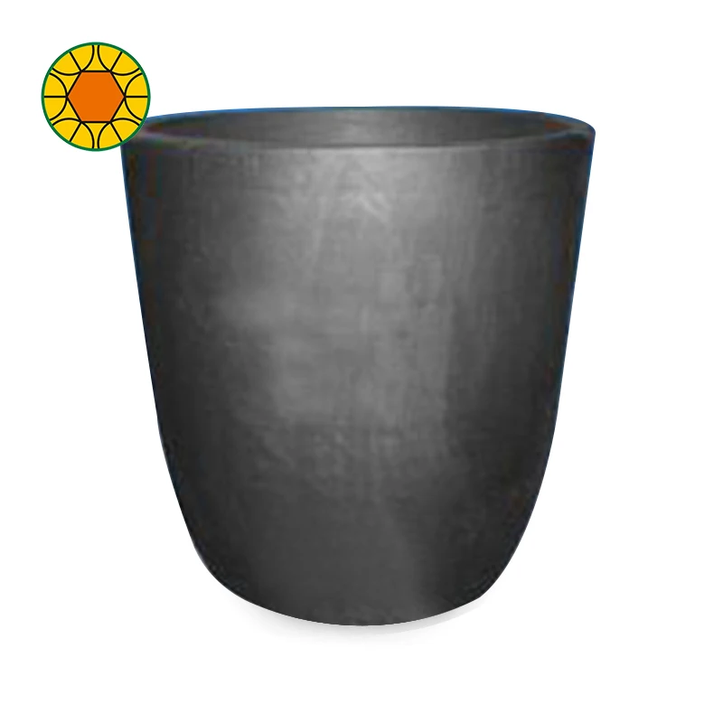 
big 5kg 6kg 10kg 50kg graphite carbon smelting crucible 